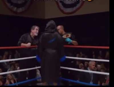 Mike Tyson in women&rsquo;s boxing. 😂