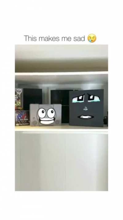 Playstation upgrade sadness.