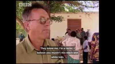 Louis Theroux meets a Boer who fluently speaks a native African language.