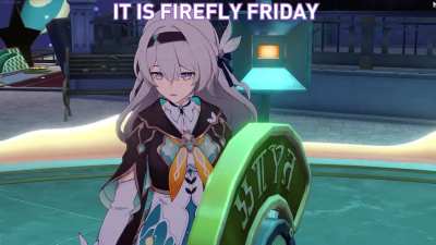 Good morning everyone, it's Firefly Friday