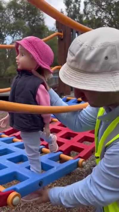 The playground safety inspector.