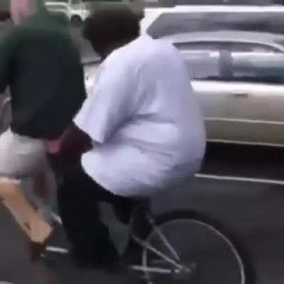 Poor guy seemed disappointed