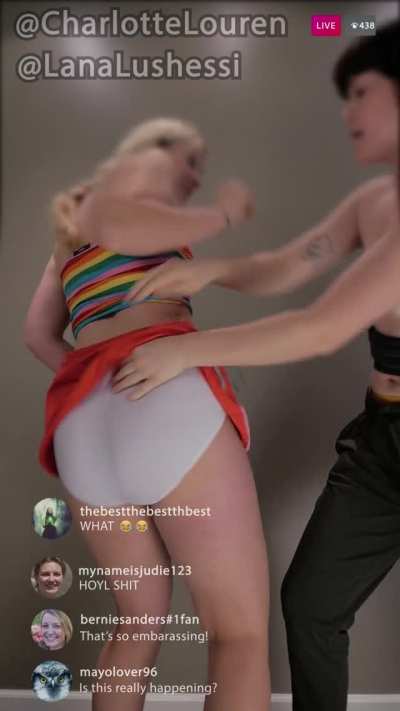 Instagram Wedgie War [OC]