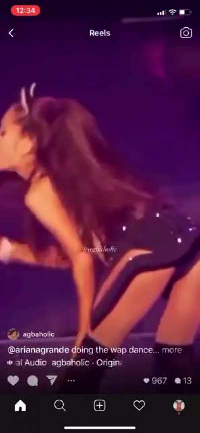 Ari does the WAP dance
