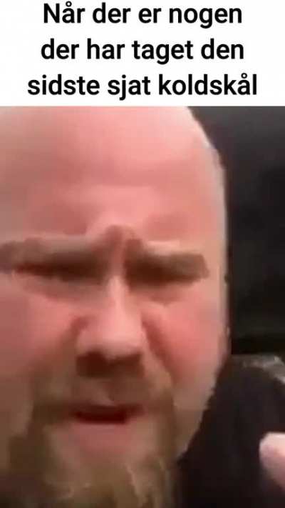 Hader når det sker