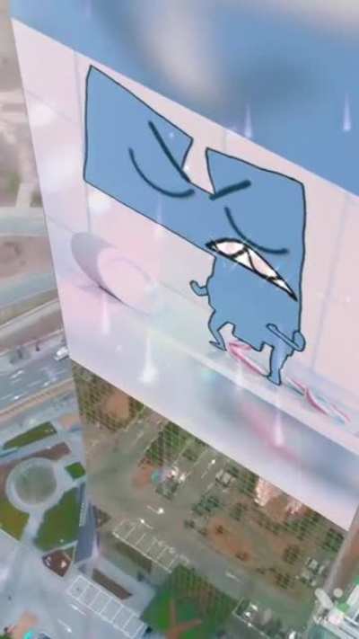 ah no pooping four be on the building