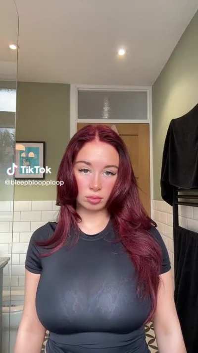 Big titty redhead