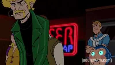 The ultimate example of fighting words courtesy of Action Johnny - The Venture Bros.