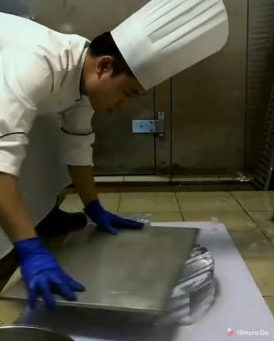 Making an ice bar