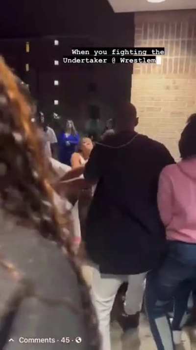 Dude held his ground like a one-man-army.