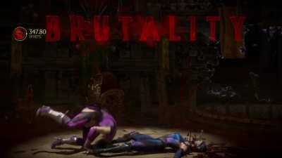 Is Mileena's "Let It Grow Let It Grow" the best Brutality in the game? Yes or Yes?