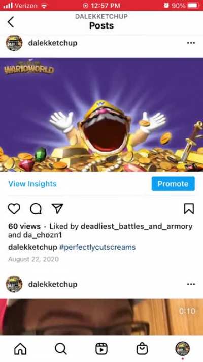 Something on my Instagram