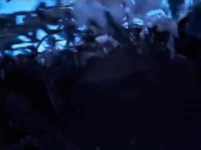 Ukranian soldiers assaulting a Russian trench and taking multiple POWs [49.0527, 37.99239]