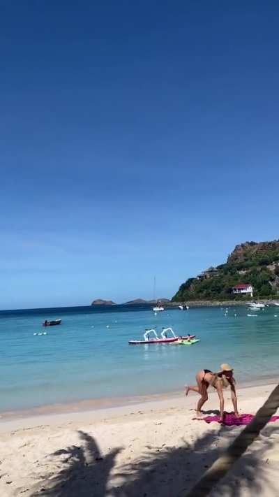 a day at the beach
