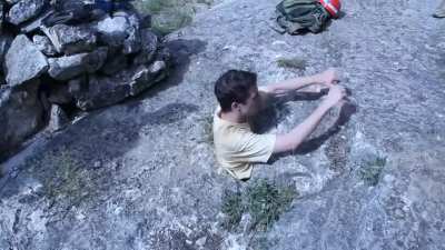 Men die earlier because they get into tight rocky holes in the ground without any obvious benefit, among other things