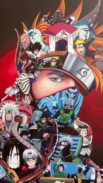 I colored the Kakashi art! Hope you like it!