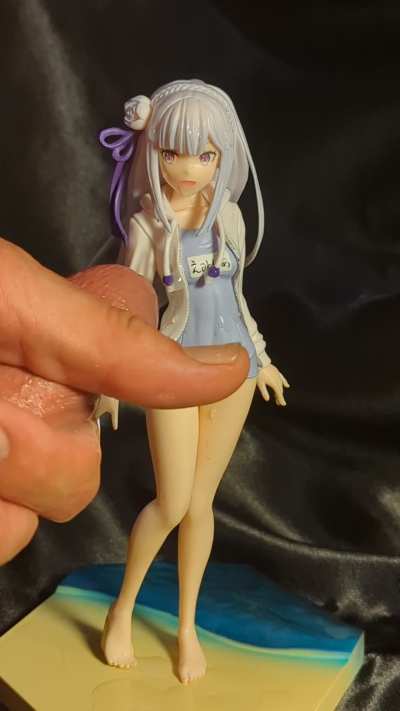Subaru cums on Emilia-tan Maji Tenshi
