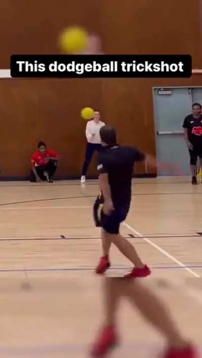She got duped. Then she got angry🙄A dodge-ball trick shot😵<wbr>‍💫 ~S~