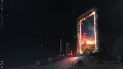 Inspired by a reddit post, here is my take on The Escape Portal (credits in comments)