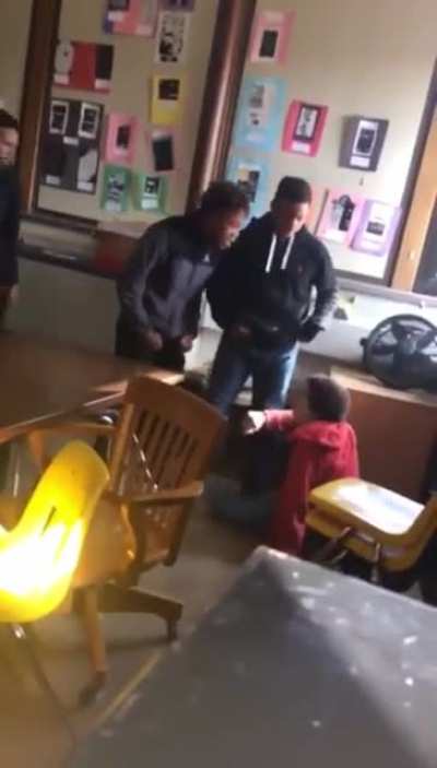 He&rsquo;s not going to hit the teacher next time.