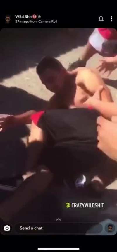 Worst seizure you&rsquo;ll see on any fight video. Not for the faint of heart (brutal suplex included)