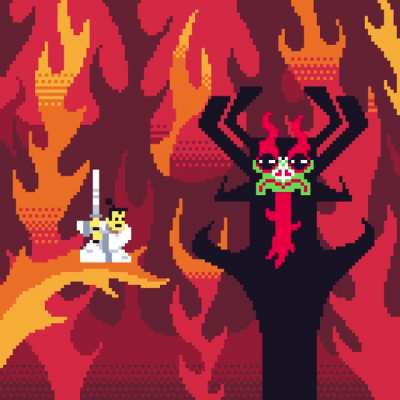Yesterday I did somethig for the 20th anniversary of Samurai Jack