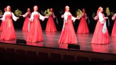The Beryozka Dance Ensemble who&rsquo;s steps are so small, they look like they&rsquo;re floating.