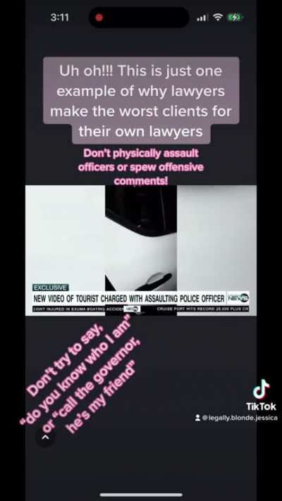 TikTok Dancing Lawyer, Rachreese arrested &hellip; video seems really hard to find! Getting taken down faster than going up!