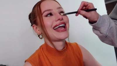 tongue out