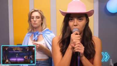 Courtney and Kimmy sing "Shallow" by Lady Gaga and Bradley Cooper (from A Star Is Born)
