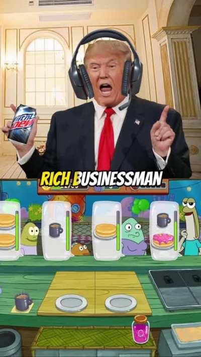 Presidents Discuss Spongebob Characters