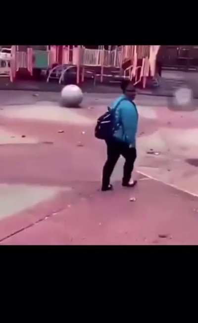 Bro put his all in that punch
