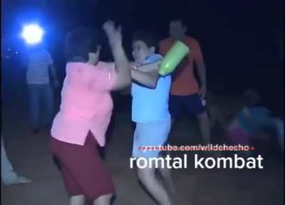 The flying kick got me, not gonna lie!