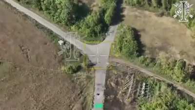Ukraine&rsquo;s Gun-Armed Robot "Fury" attacking russian trench in Kursk
