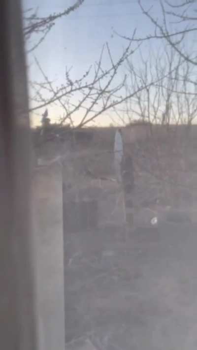 Tank of Russian Freedom Legion flying the EU flag seen in Kursk Oblast, Russia