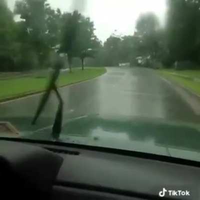 Jerk move, but still perfectly cut