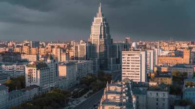 Moscow from Above &mdash; 4K Drone Footage (2017)