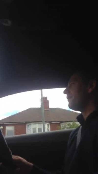 My dad enjoying himself to one of his favourite songs.