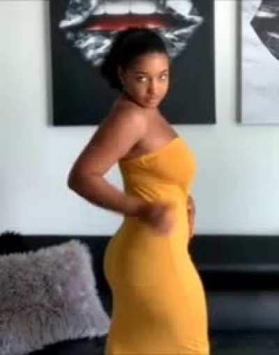 Corie smacking her soft ass