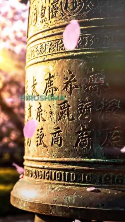 AMJ about Japan's peace bell.