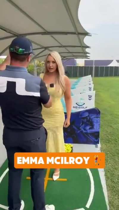 Playing golf ⛳