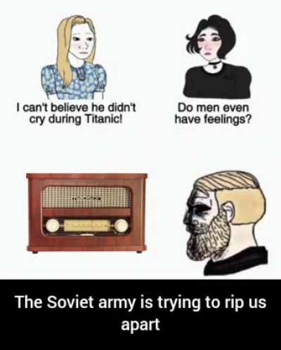 Where real men cried