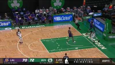 [Highlight] Tatum behind the back pass to Time Lord