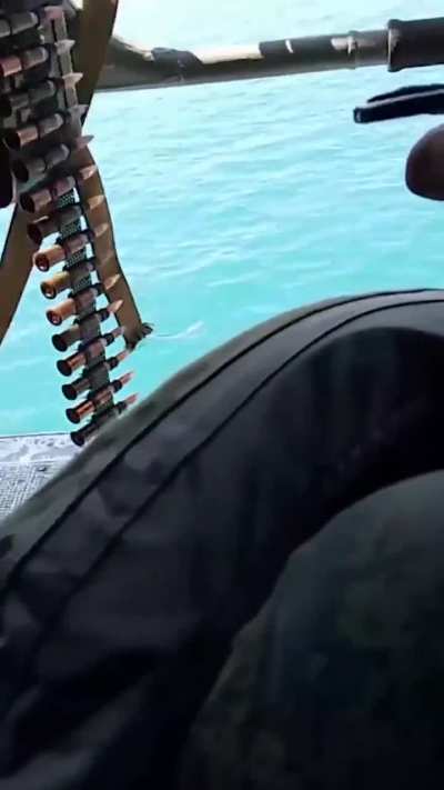 Ukraine's "Sea baby" drone is destroyed [longer version of the video and without watermark]