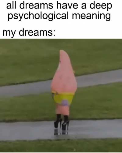maybe it does have a meaning