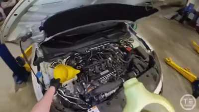 Mint Condition Honda Civic Oil Change 🔧😗👌