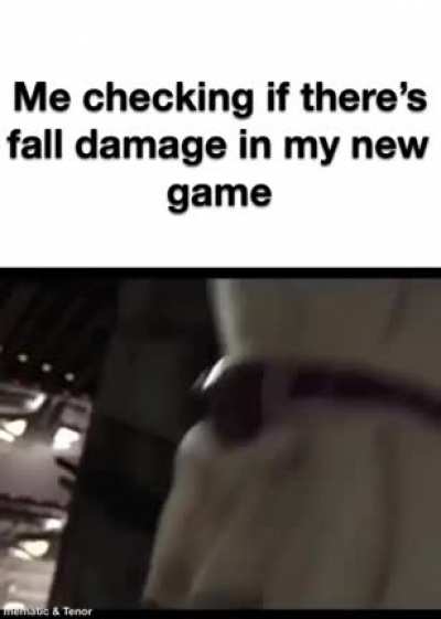 Fall damage is a bitch