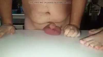 Man getting his balls stomped.