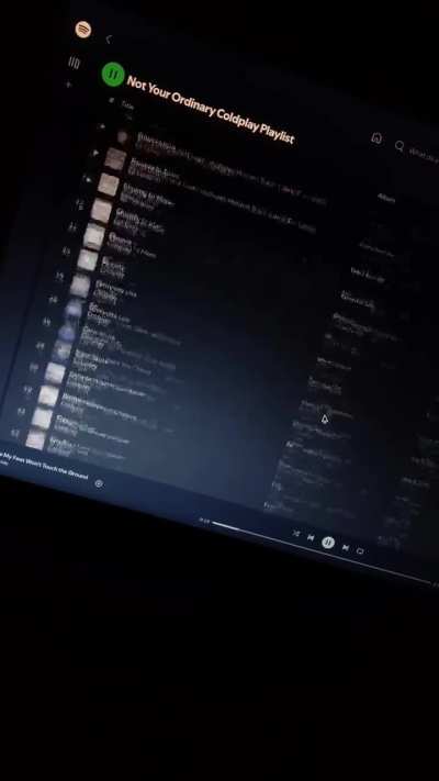 made the perfect coldplay playlist