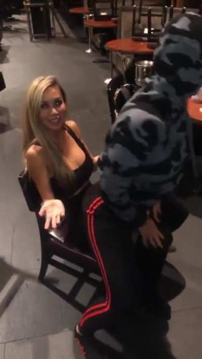 Giving a Lapdance